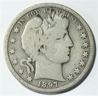 1897-S BARBER HALF G