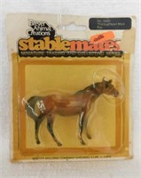 1979 Breyer Stablemates bay Thoroughbred mare