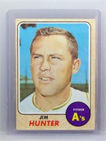 Jim Catfish Hunter 1968 Topps