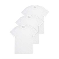 Chaps Men's Crew T-Shirt  MED 3 Pk