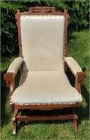 Upholstered Platform Rocker