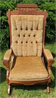 Upholstered Platform Rocker