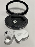 New dual magnified magnifier illuminated jewelers