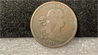 1806 Half Cent Small 6, Stemless