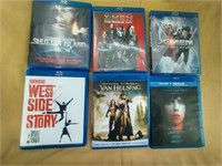 6 Assorted Blu-Ray's Group A