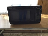 Sharp black microwave