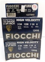 (50) Rounds of Fiocchi high velocity 12 gauge 2