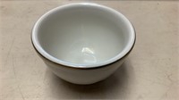 20- Ivory Scalloped China Soup Bowls