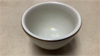 15- Ivory Scalloped China Soup Bowls