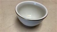 20- Ivory Scalloped China Soup Bowls