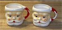 Vintage Santa Claus mugs
