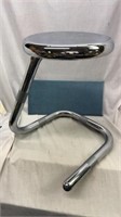 Vintage Paperclip Stool ~ 18" Tall,12 " Seat