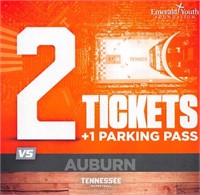 Vols vs Auburn Basketball Tickets & Parking Pass