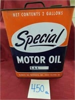 Special Motor Oil Can