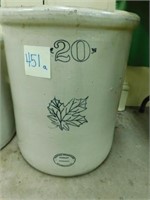 Western 20 Gal. Triple Stamp Crock