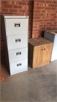 4 Drawer Filing Cabinet & Cupboard