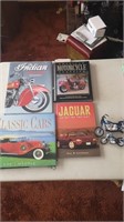 Motorcycle and Classic Car books. Two motorcycle