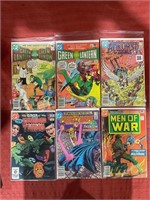 6 bagged and backed comics