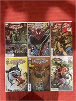 6 bagged and backed comics