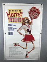 Vintage 1980s Return to Horror High Movie Poster