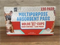 120 pack puppy pads