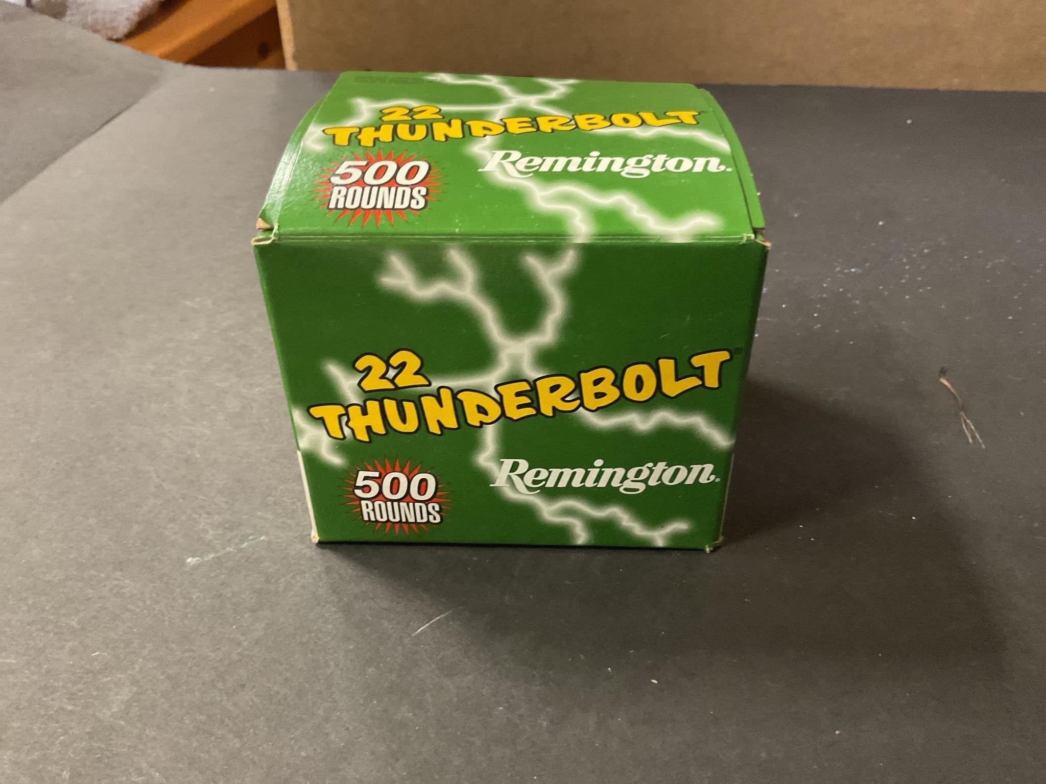 Remington 22 Thunderbolt 500 rounds