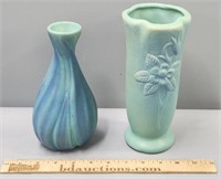 2 Van Briggle Art Pottery Vases