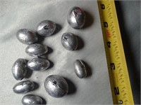 Lot of Lead Sinkers