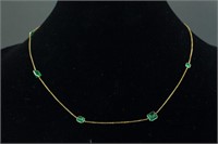 3.6ct Natural Emerald Necklace CRV$7992
