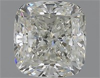 Gia Certified Cushion Cut 2.04ct Si2 Diamond