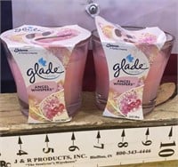 2 Glade Scented Candles