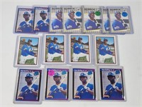 15) KEN GRIFFEY JR. ROOKIE CARDS