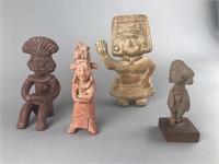 Pre-Columbian Indigenous Mexican Figures Copies
