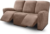 8-Pieces Recliner Sofa Covers Stretch Reclining