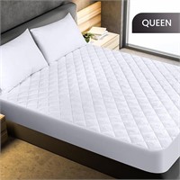 Utopia Bedding Quilted Fitted Mattress Pad