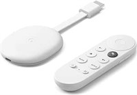 Chromecast with Google TV (4K) Snow – Streaming