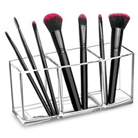 HBlife Clear Makeup Brush Holder Organizer,