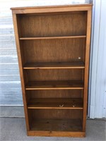 Book Shelf, 72”T x36”W x12”D,Back Needs Reattached