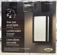 3 Pack Solar Post Accent Lights (pre Owned)