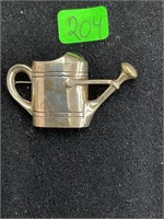 Sterling Watering Can Pin