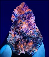 55 Gm Fluorescent Afghanite With Pyrite Specimen
