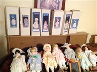 7 days of the week collectable dolls