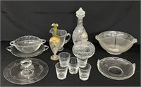 Group of Estate Glassware - 13 pieces