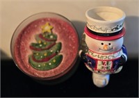 Lot Of Holiday Candles/Wax Warmer Decor