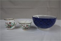 B.I.A. ceramic bowl, 7.75 X 4.25 and bone china
