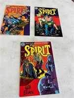 3-Spirit Comics #1, 2, 7