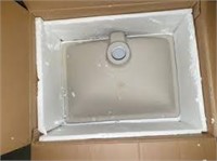 Freesca Oxford White Undermount Sink FVS2017WH B60