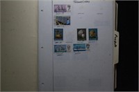 Poland Stamps Collection on pages, wide variety