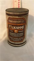 Ford Hopkins Co Flaxseed Canister