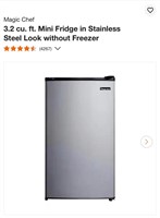 3.2 cu.ft. Mini fridge